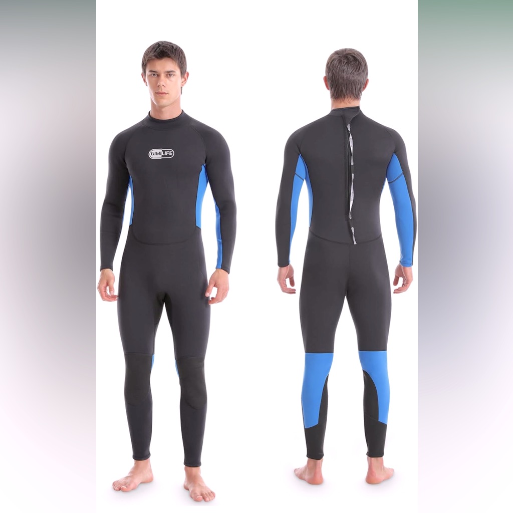 Nwot Gimilife Xl Full Body 3mm Neoprene Wetsuit | Surf Dive Snorkel Suit |